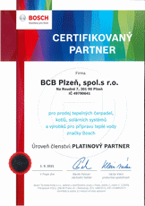 Certifikovaný partner Bosch